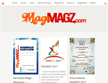 Tablet Screenshot of magomagz.com